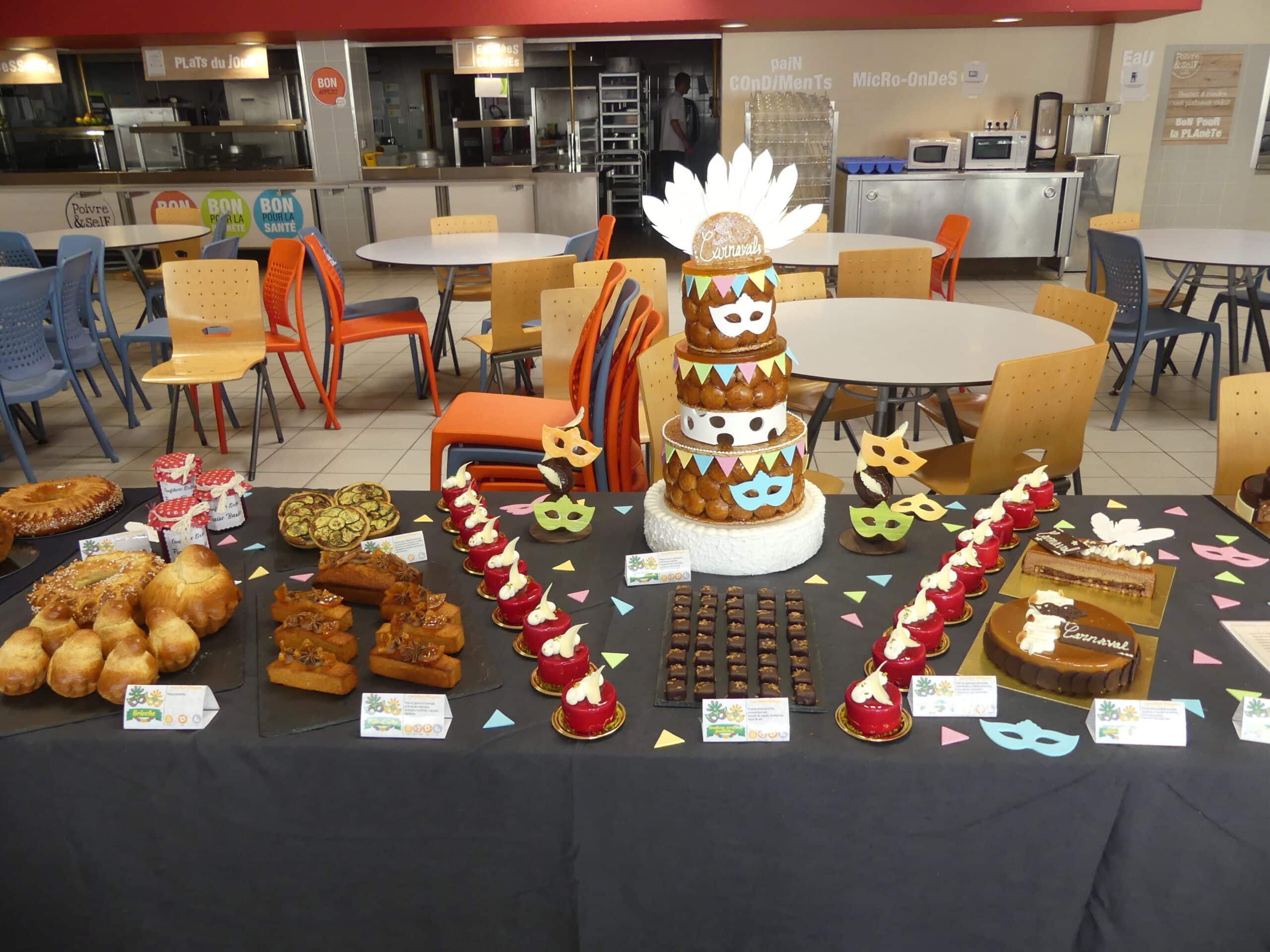 Buffets BTM Pâtisserie 2022 - Cecof