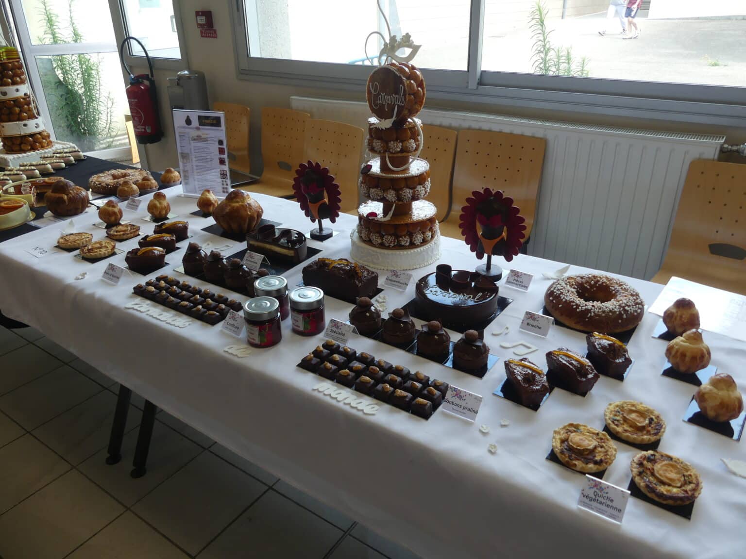 Buffets BTM Pâtisserie 2022 - Cecof